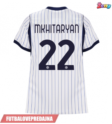 Lacne Ženy Futbalové dres Inter Milan Henrikh Mkhitaryan #22 2026-27 Krátky Rukáv - Preč